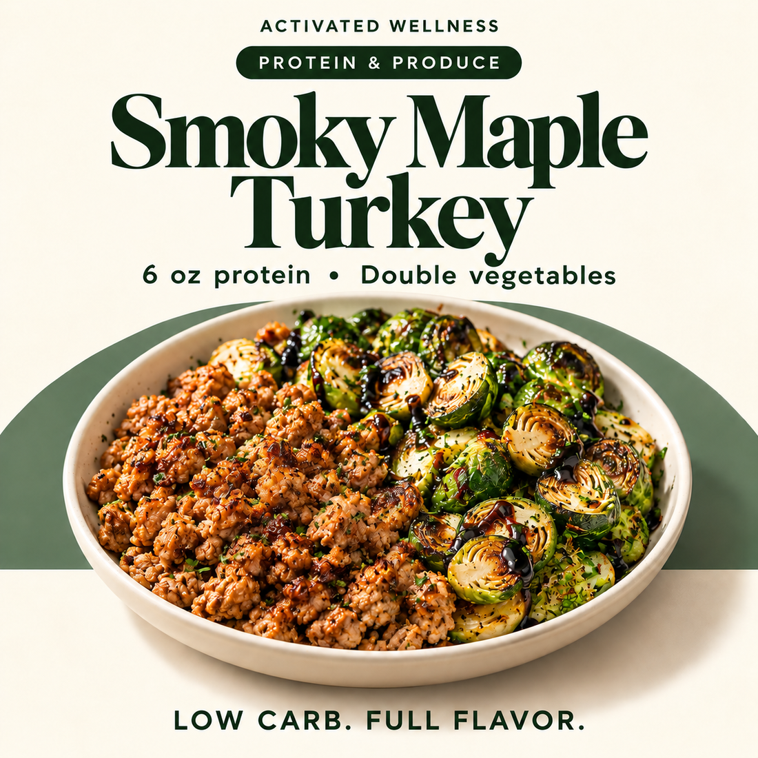 Protein & Produce |  Smoky Maple Turkey
