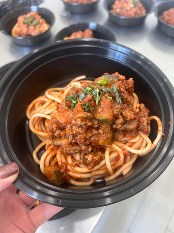 Spaghetti & Veggie Meat Sauce