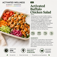Activated Buffalo Chicken Salad