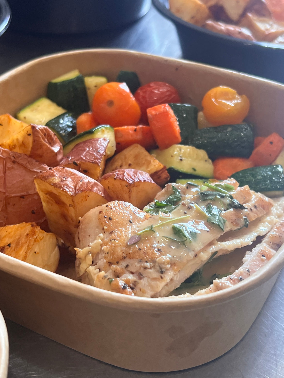 Lemon Herb Chicken Bowl