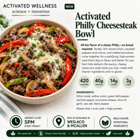 Activated Philly CheeseSteak Bowl