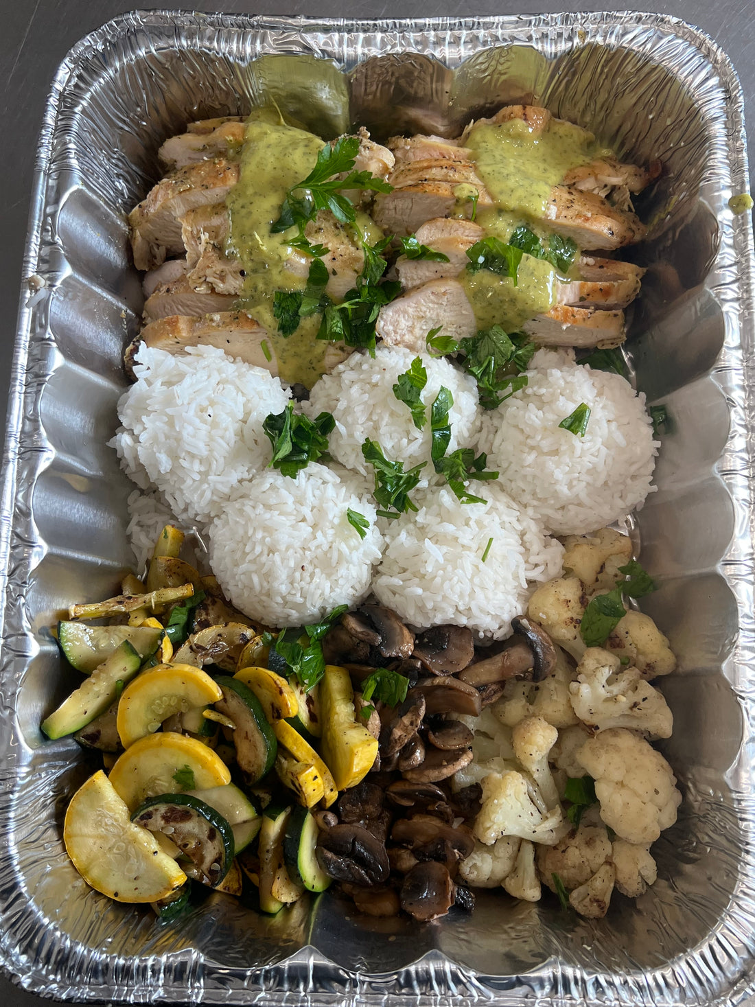 Lemon Herb Chicken Bowl