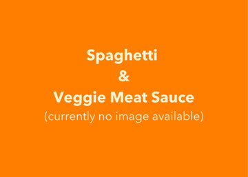 Spaghetti & Veggie Meat Sauce
