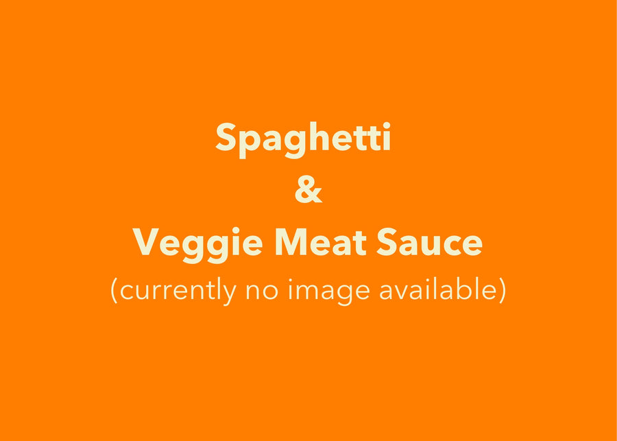 Spaghetti & Veggie Meat Sauce