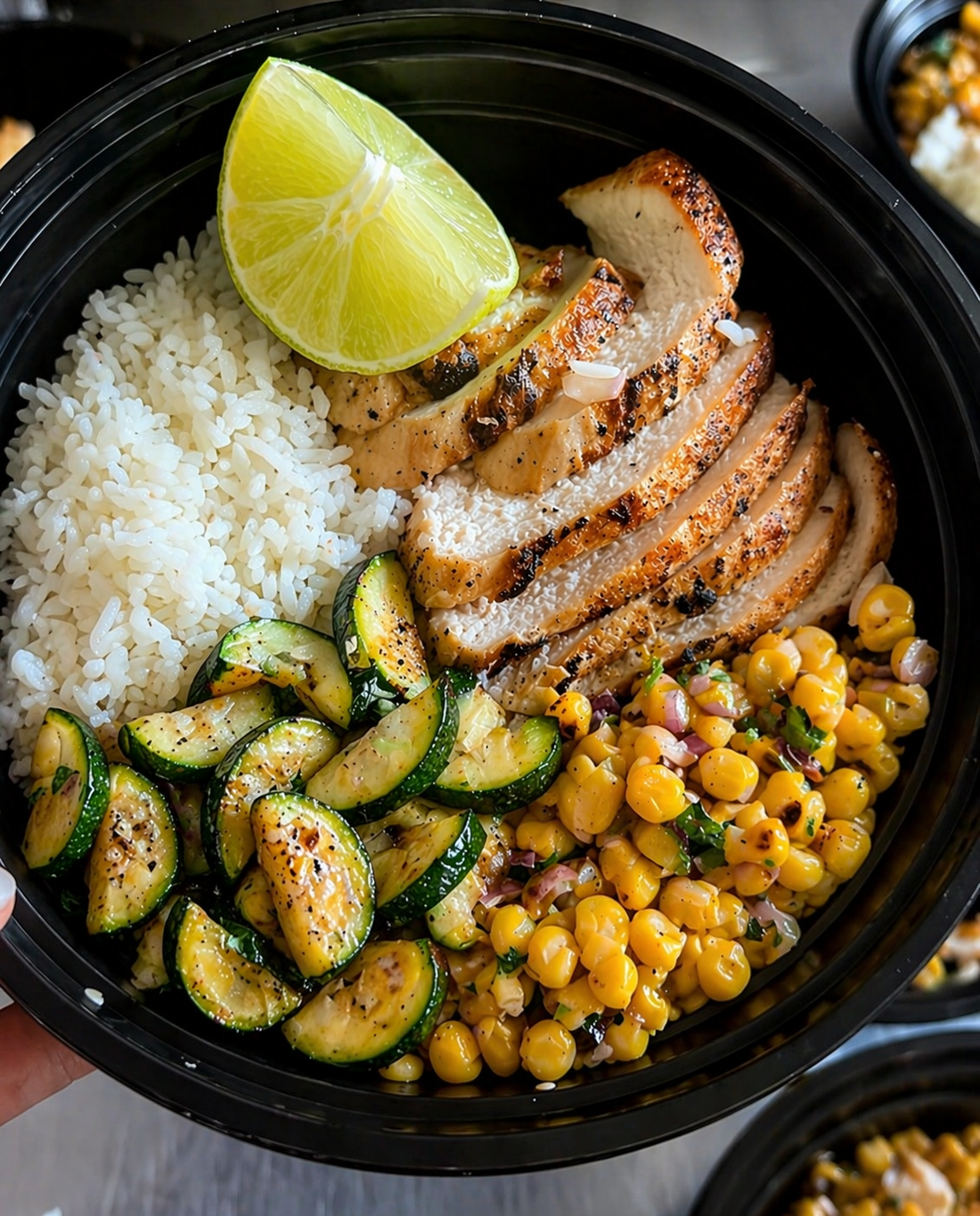 Street Corn Chicken Bowl