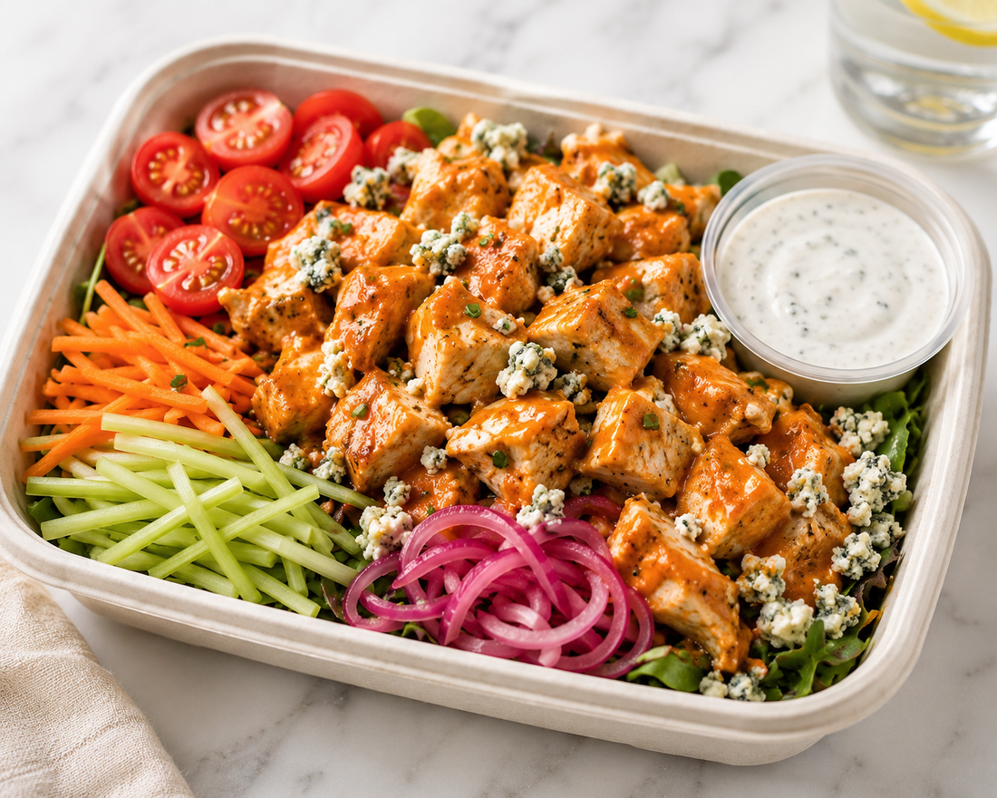Activated Buffalo Chicken Salad