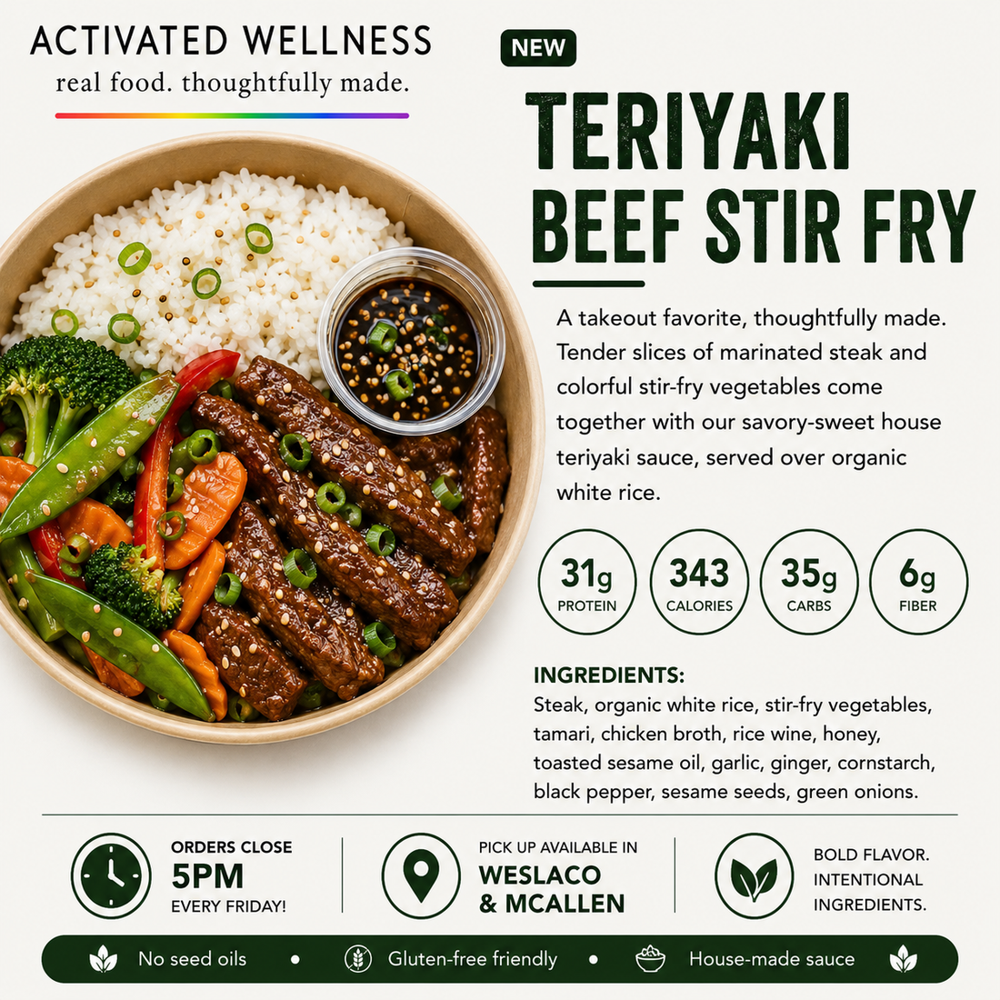 Teriyaki Beef Stir Fry