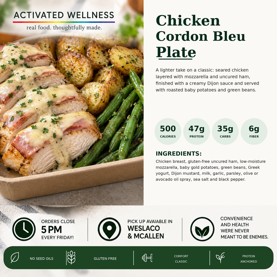 Chicken Cordon Bleu